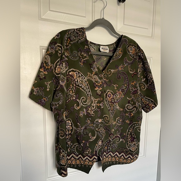 JR Bentley Plus Vintage Blouse. Super Rare Find. Size 20‎ - Picture 4 of 7